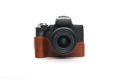 Handgefertigte Echtes Echtes Leder Halbe Kamera Tasche Abdeckung für Canon EOS M50 Rufous Farbe Handgefertigte Echtes Echtes Leder Halbe Kamera Tasche Abdeckung für Canon EOS M50 Rufous Farbe von TP Original