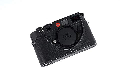 Handgefertigte Echtleder Half Camera Case Tasche für Leica M7 M6 Schwarz Farbe von TP Original