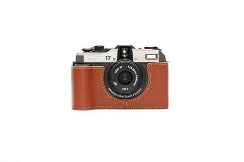 Handgefertigte Halb-Kameratasche aus echtem Leder für Pentax 17, Farbe: Rufous Handgefertigte Halb-Kameratasche aus echtem Leder für Pentax 17, Farbe: Rufous von TP Original