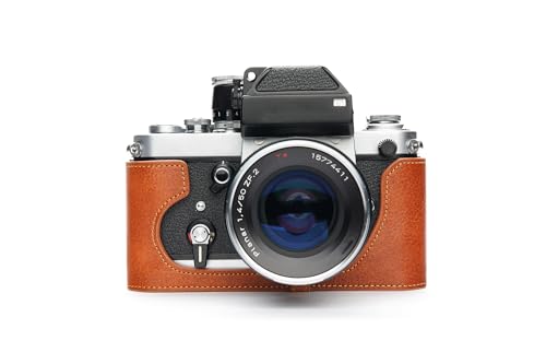 Handgefertigt aus echtem echtem Leder halbe Kamera Tasche Tasche Abdeckung für Nikon F2 F2A F2AS Rufous Farbe Handgefertigt aus echtem echtem Leder halbe Kamera Tasche Tasche Abdeckung für Nikon F2 F2A F2AS Rufous Farbe von TP Original