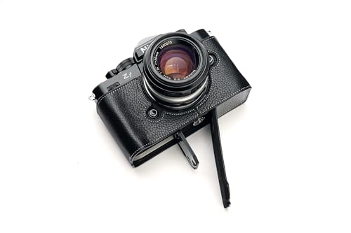 TP Original Kameratasche für Nikon Z f Nikon Zf / Zf / Zf, handgefertigt, echtes Leder, Schwarz von TP Original