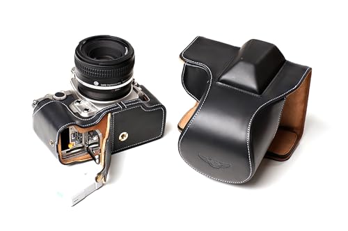 TP handgemachte echte Echtleder Voll Kamera Tasche Abdeckung für Nikon DF 50mm-Objektiv Black Bottom Öffnungs Version TP handgemachte echte Echtleder Voll Kamera Tasche Abdeckung für Nikon DF 50mm-Objektiv Black Bottom Öffnungs Version von PT