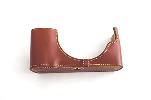 TP Handmade Genuine Real Leather Half Camera Case Bag Cover for Olympus EPM2 E-PM2 Brown Color TP Handmade Genuine Real Leather Half Camera Case Bag Cover for Olympus EPM2 E-PM2 Brown Color von TP