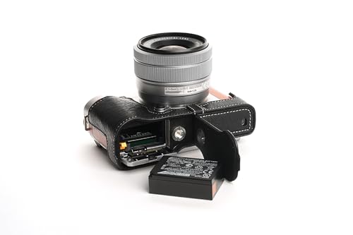 TP Original Handgefertigt Echtes Echtes Leder Halbe Kamera Tasche Abdeckung für FUJIFILM X-A5 XA5 Bottom Open Schwarz farbe TP Original Handgefertigt Echtes Echtes Leder Halbe Kamera Tasche Abdeckung für FUJIFILM X-A5 XA5 Bottom Open Schwarz farbe von TP