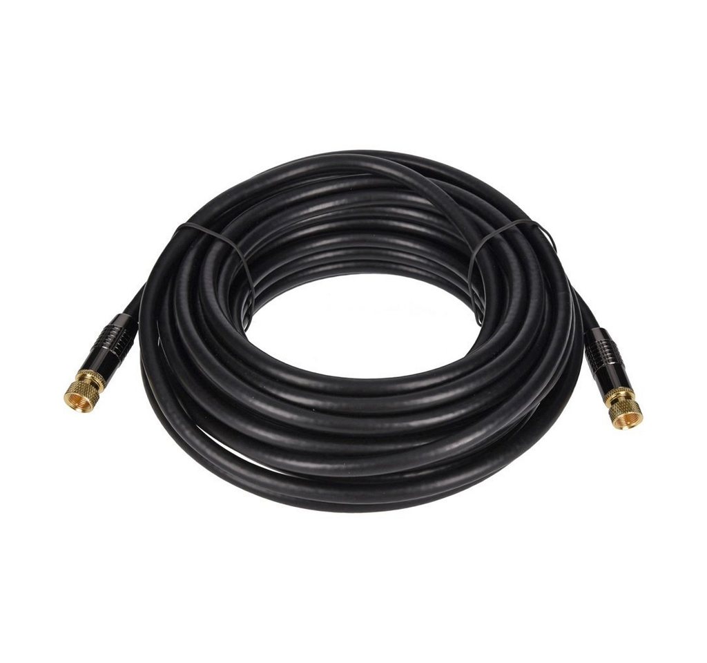 TP SAT-Kabel in schwarz, gerade 10m SAT-Halterung TP SAT-Kabel in schwarz, gerade 10m SAT-Halterung von TP