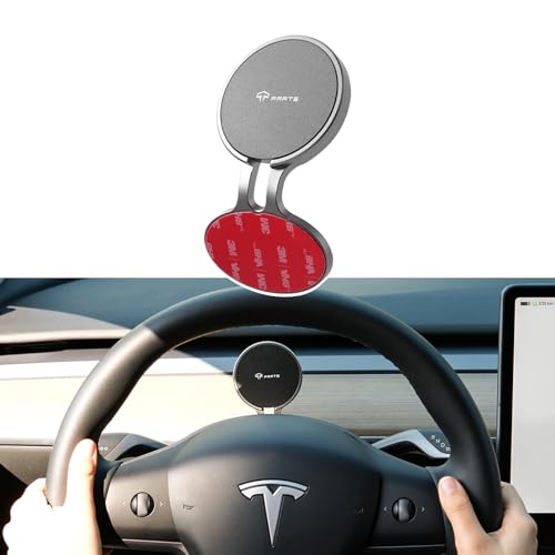 TPARTS Lenkrad-HUD Handy-/ Smartphone-Halterung für Tesla Model 3 / Model Y (TP200) von TPARTS