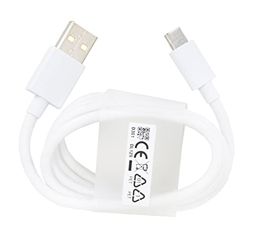 USB Tpo C Ladekabel kompatibel Super Dart Charge 65 W für Realme - Weiß von TPC Mobile