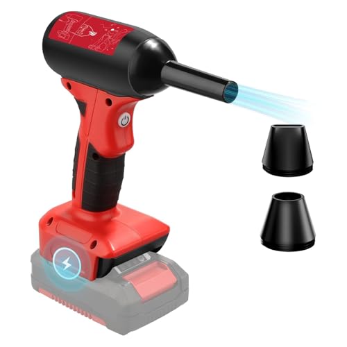 TPDL Druckluftspray Staubgebläse für Einhell 18V Akku, 4-Gang 130000RPM Elektrische Luftdruckspray Compressed Air Duster Kompatibel mit Einhell PXC für Reinigung Sofa, Camping, Laptop, Auto TPDL Druckluftspray Staubgebläse für Einhell 18V Akku, 4-Gang 130000RPM Elektrische Luftdruckspray Compressed Air Duster Kompatibel mit Einhell PXC für Reinigung Sofa, Camping, Laptop, Auto von TPDL