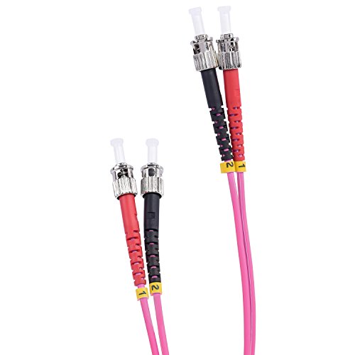 TPFNet 2m LWL Multimode Kabel ST/ST OM4 Duplex 50/125µm 10 Gigabit/s TPFNet 2m LWL Multimode Kabel ST/ST OM4 Duplex 50/125µm 10 Gigabit/s von TPFNet