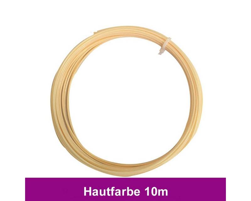 TPFNet 3D-Drucker-Stift PLA-Filament Zubehör für 3D Stift - 3D-Malerei - Kinderspielzeug, DIY-Geschenk für Kinder - Farb PLA Filament Hautfarbe - 10m von TPFNet