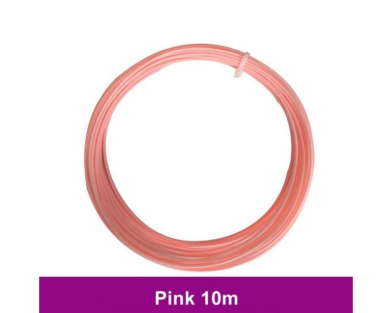 TPFNet 3D-Drucker-Stift PLA-Filament Zubehör für 3D Stift - 3D-Malerei - Kinderspielzeug, DIY-Geschenk für Kinder - Farb PLA Filament Pink - 10m von TPFNet