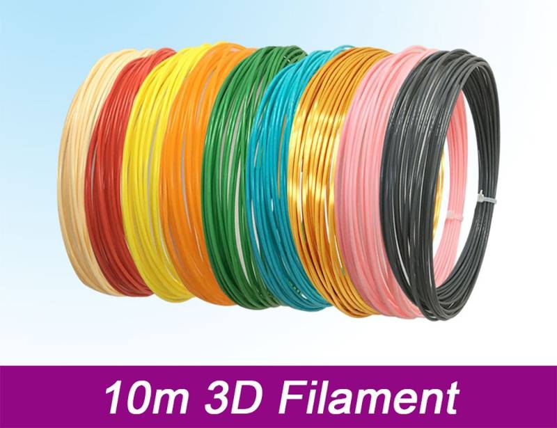 TPFNet 3D-Drucker-Stift PLA-Filament für 3D Drucker Stift - 3D-Malerei - Kinderspielzeug, DIY-Geschenk für Kinder - Farb PLA Filament Grün Matt - 10m von TPFNet