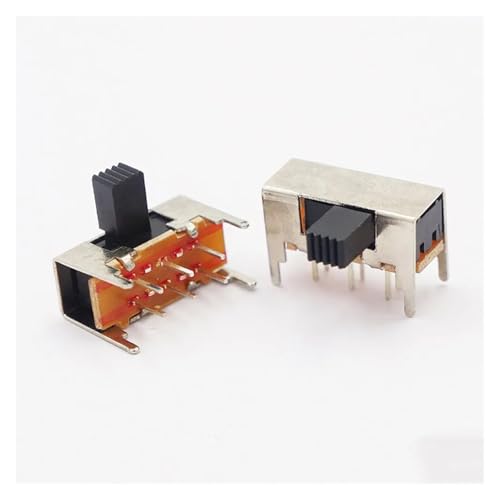 20Pcs 6mm High Side Knob 6 Pin 2 Position DPDT Slide Switch 0.5A 50VAC SK22H03 von TPQZQAUEC