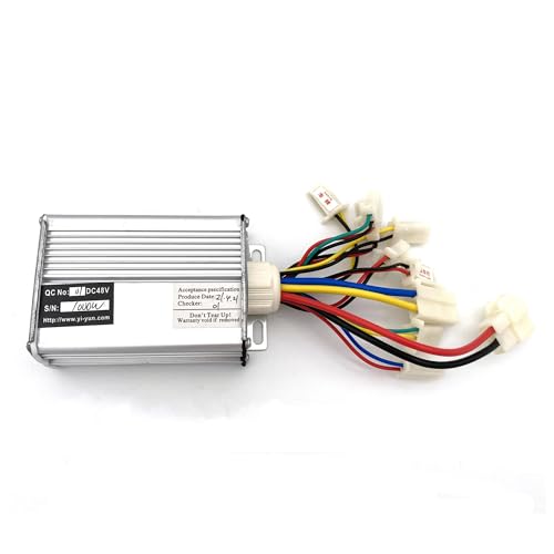 TPQZQAUEC DC 48V 1000W Brushed Electronic Starter Controller Bike Speed Box Controller Bicycle Scooter Set E-Bike Electronic Starter Controller TPQZQAUEC DC 48V 1000W Brushed Electronic Starter Controller Bike Speed Box Controller Bicycle Scooter Set E-Bike Electronic Starter Controller von TPQZQAUEC