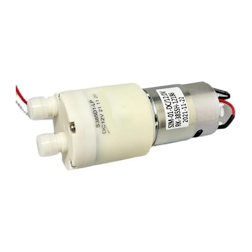 TPQZQAUEC DC12V 385 Water Pump S385D1-LP Round Self Priming Clear Water Pump 1.4L/min Diaphragm Pump for Drinking Water Machine TPQZQAUEC DC12V 385 Water Pump S385D1-LP Round Self Priming Clear Water Pump 1.4L/min Diaphragm Pump for Drinking Water Machine von TPQZQAUEC