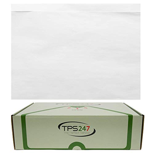 TPS247 Lieferscheintaschen AUS PAPIER DIN C5 für A5 - selbstklebende Dokumenttaschen (100) von TPS247