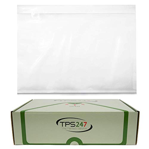 TPS247 Lieferscheintaschen - Dokumenttaschen DIN C5 für A5 transparent selbstklebend (1000) von TPS247
