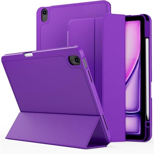 TPUOTI Schutzhülle für iPad Mini7 Mini6, Tablet-Hülle mit Stiftschlitz, Traubenviolett, Mini 7 TPUOTI Schutzhülle für iPad Mini7 Mini6, Tablet-Hülle mit Stiftschlitz, Traubenviolett, Mini 7 von TPUOTI