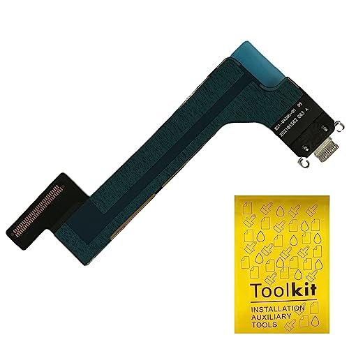 TPhaelay Dock-Anschluss-Ersatz, kompatibel mit iPad 10 10. Generation 2022 A2696 27,7 cm Ladeanschluss, Ersatz-Flexkabel (Silber, WLAN-Version) von TPhaelay