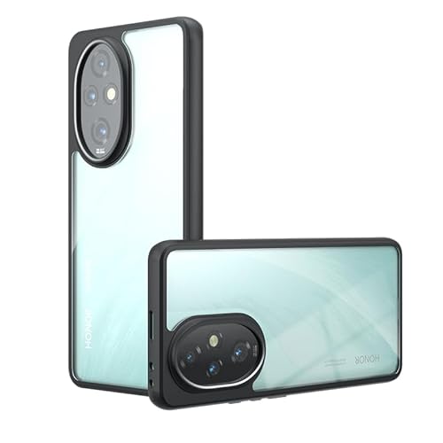 TQLGY Matte Hülle für Honor 200 Pro 6,78 Zoll, stoßfest, militärischer Fallschutz, mattiert, durchscheinend, Skin-Touch, harte Rückseite, schlanke Handyhülle, transparent TQLGY Matte Hülle für Honor 200 Pro 6,78 Zoll, stoßfest, militärischer Fallschutz, mattiert, durchscheinend, Skin-Touch, harte Rückseite, schlanke Handyhülle, transparent von TQLGY