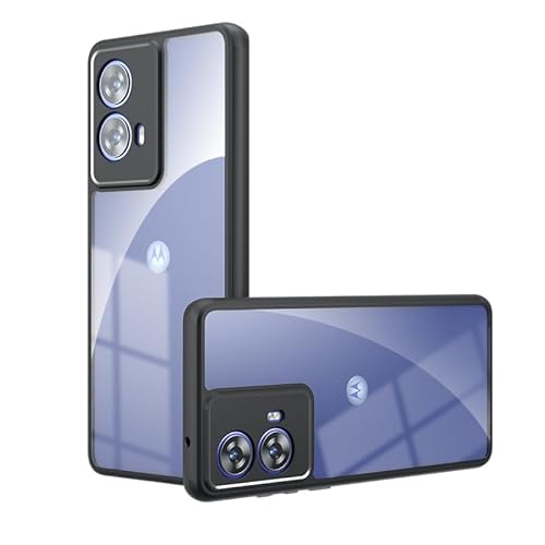 TQLGY Matte Hülle für Motorola Moto G85 6,67 Zoll, stoßfest, militärischer Fallschutz, mattiert, durchscheinend, Skin-Touch, harte Rückseite, schlanke Handyhülle, transparent TQLGY Matte Hülle für Motorola Moto G85 6,67 Zoll, stoßfest, militärischer Fallschutz, mattiert, durchscheinend, Skin-Touch, harte Rückseite, schlanke Handyhülle, transparent von TQLGY