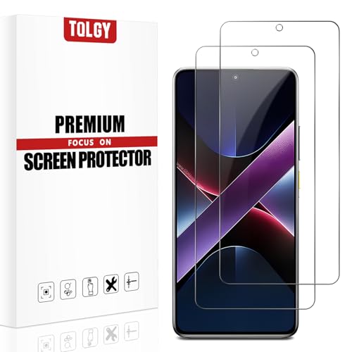TQLGY Panzerglas Schutzfolie für Xiaomi Poco X7 Pro 6.67 Zoll, 9H Härte, Anti-Kratzen, Blasenfreie Installation, 2 Stück TQLGY Panzerglas Schutzfolie für Xiaomi Poco X7 Pro 6.67 Zoll, 9H Härte, Anti-Kratzen, Blasenfreie Installation, 2 Stück von TQLGY