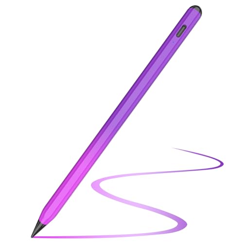 TQQ Stift für iPad 2018-2025, Schnellladefunktion, Palm-Ablehnung und Neigungssensitivität Pencil für Apple iPad Air 7/6/5/4/3, i-Pad 11-6, i-Pad Pro M4/M3/M2/12.9", Mini 5/6 von TQQ