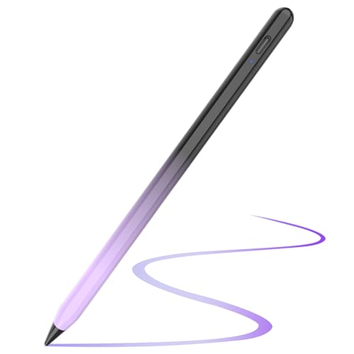 TQQ Stift für iPad 2018-2025, Schnellladefunktion, Palm-Ablehnung und Neigungssensitivität Pencil für Apple iPad Air 7/6/5/4/3, i-Pad 11-6, i-Pad Pro M4/M3/M2/12.9", Mini 5/6 von TQQ