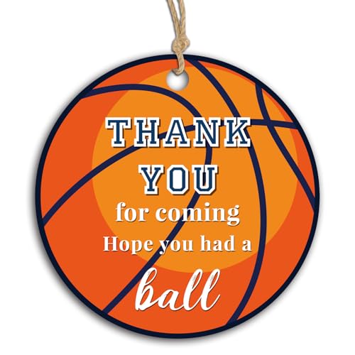 TQQBUU Basketball-Geschenkanhänger, 50 Stück TQQBUU Basketball-Geschenkanhänger, 50 Stück von TQQBUU