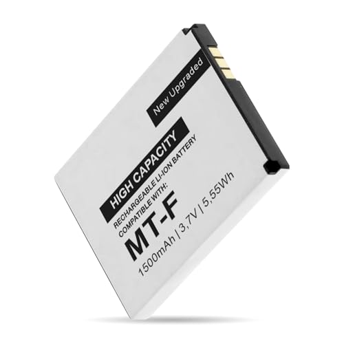 1 Stück Akku kompatibel mit AVM Fritz!Fon C5 / C4 / M2 / Fritzfon Telefon Zusatzakku 1x Ersatz-Akku für Original AVM Fritz Fon 312BAT006, 312BAT016 (1500mAh Li-Ion) von TQTHL