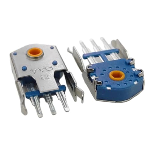 TQUXNGA Maus-Encoder, 12 mm, für glatte und genaue Gold/Grün/staubdichte Goldkerne, 2 Stück von TQUXNGA