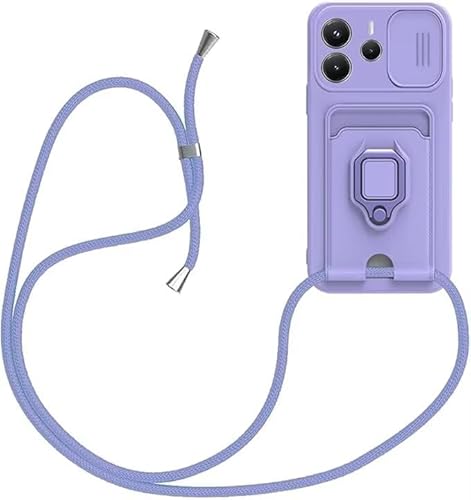 TQmchun Handykette Case Kompatibel mit Phone 16e,Verstellbarer Halskette Handyhülle,Kartenfach Kameraschutz Stoßfester Silikon hülle,Lila TQmchun Handykette Case Kompatibel mit Phone 16e,Verstellbarer Halskette Handyhülle,Kartenfach Kameraschutz Stoßfester Silikon hülle,Lila von TQmchun
