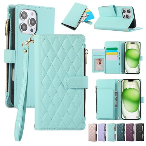 TQmchun Hülle für Samsung Galaxy A22 4G,mit Kartenfäch Ständer Klapphülle Schutzhülle Magnetverschluss Kartenfach Geldbörse Handytasche-Cyan TQmchun Hülle für Samsung Galaxy A22 4G,mit Kartenfäch Ständer Klapphülle Schutzhülle Magnetverschluss Kartenfach Geldbörse Handytasche-Cyan von TQmchun