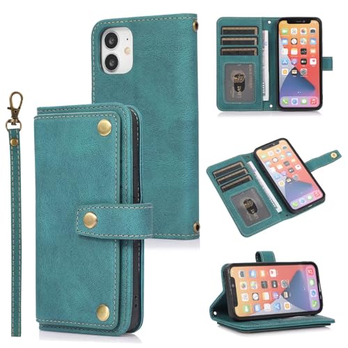 TQmchun Lederhülle für Google Pixel 6 Hülle,Premium Leder Tasche Flip Case Wallet Schutzhülle,mit Kartenfäch Klappbar Ständer Stoßfeste Handytasche -Türkisblau TQmchun Lederhülle für Google Pixel 6 Hülle,Premium Leder Tasche Flip Case Wallet Schutzhülle,mit Kartenfäch Klappbar Ständer Stoßfeste Handytasche -Türkisblau von TQmchun