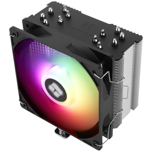 TR -Burst Assassin 120 SE ARGB CPU-Kühler, 148 mm hoch, 120 mm PWM-Lüfter mit 1550 U/min Geschwindigkeit, 6 Heatpipes Kühlkörper, für Intel 1700/1851/1150/1151/1200, AM4/AM5, PC-Kühlung, Schwarz TR -Burst Assassin 120 SE ARGB CPU-Kühler, 148 mm hoch, 120 mm PWM-Lüfter mit 1550 U/min Geschwindigkeit, 6 Heatpipes Kühlkörper, für Intel 1700/1851/1150/1151/1200, AM4/AM5, PC-Kühlung, Schwarz von TR
