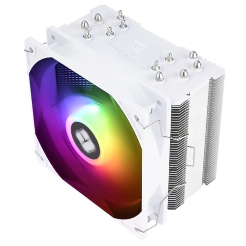 TR -Burst Assassin 120 SE ARGB weißer CPU-Luftkühler, 6 Heatpipes, TL-C12CW-S PWM CPU-Kühler, leiser Lüfter mit Geschwindigkeit von 1550RPM, für AM4/AM5, Intel LGA1851/1700 TR -Burst Assassin 120 SE ARGB weißer CPU-Luftkühler, 6 Heatpipes, TL-C12CW-S PWM CPU-Kühler, leiser Lüfter mit Geschwindigkeit von 1550RPM, für AM4/AM5, Intel LGA1851/1700 von TR