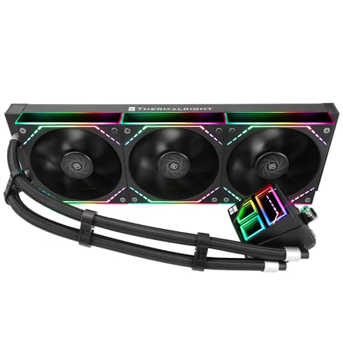 TR -Frozen Infinity 360 Black Liquid CPU-Kühler, Triple PWM Lüfter mit 2000 U/min, Desktop-CPU-Aio-Kühler, für AM4/AM5 & Intel LGA1150/1151/1200/2011/1700/1851, Infinity Mirror PC CPU Wasserkühler TR -Frozen Infinity 360 Black Liquid CPU-Kühler, Triple PWM Lüfter mit 2000 U/min, Desktop-CPU-Aio-Kühler, für AM4/AM5 & Intel LGA1150/1151/1200/2011/1700/1851, Infinity Mirror PC CPU Wasserkühler von TR