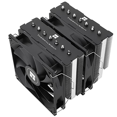 TR Phantom Spirit 120SE CPU-Kühler, CPU-Kühler mit 7 Heatpipes, Doppel-Lüfter 120 mm TL-C12B V2 PWM, AGHP 4.0, für AMD AM4 AM5/Intel 1700/1150/1151/1200 von TR