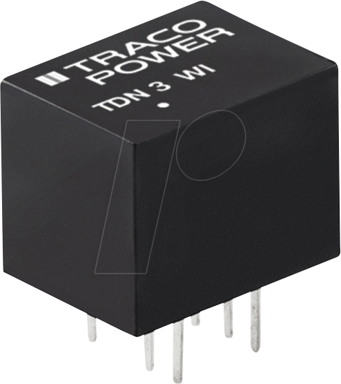 TDN 3-1211WI - DC/DC-Wandler TDN 3WI, 3 W, 5 V, 600 mA, DIL-8 von TRACO