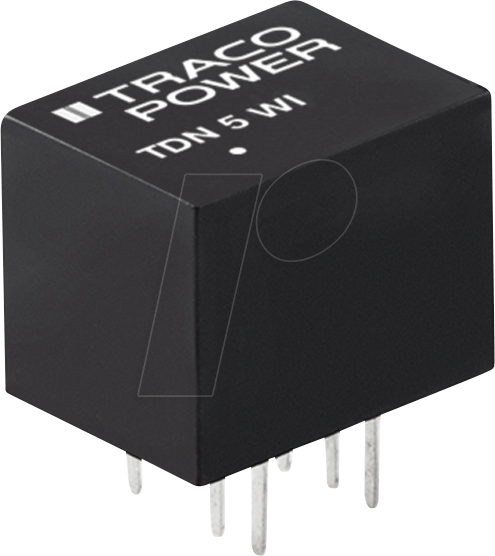 TDN 5-2411WI - DC/DC-Wandler TDN 5WI, 5 W, 5 V, 1000 mA, DIL-8 von TRACO