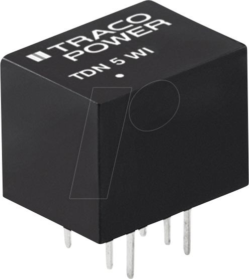 TDN 5-2423WI - DC/DC-Wandler TDN 5WI, 5 W, 15 V, 168 mA, DIL-8 von TRACO