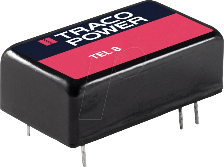 TEL 8-2411 - DC/DC-Wandler TEL 8, 8 W, 5 V, 1600 mA, DIL-16 von TRACO