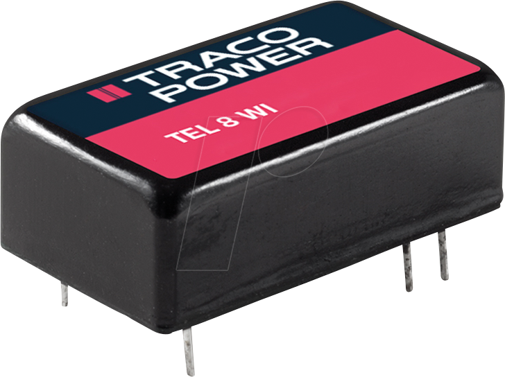 TEL 8-2412WI - DC/DC-Wandler TEL 8WI, 8 W, 9-36/12 VDC, DIL-16 von TRACO