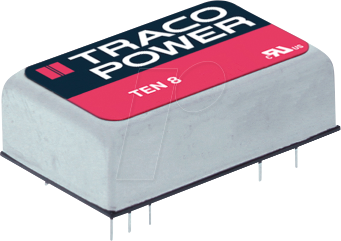 TEN 8-1210 - DC/DC-Wandler TEN 8, 8 W, 3,3 V, 2000 mA, DIL-24 von TRACO