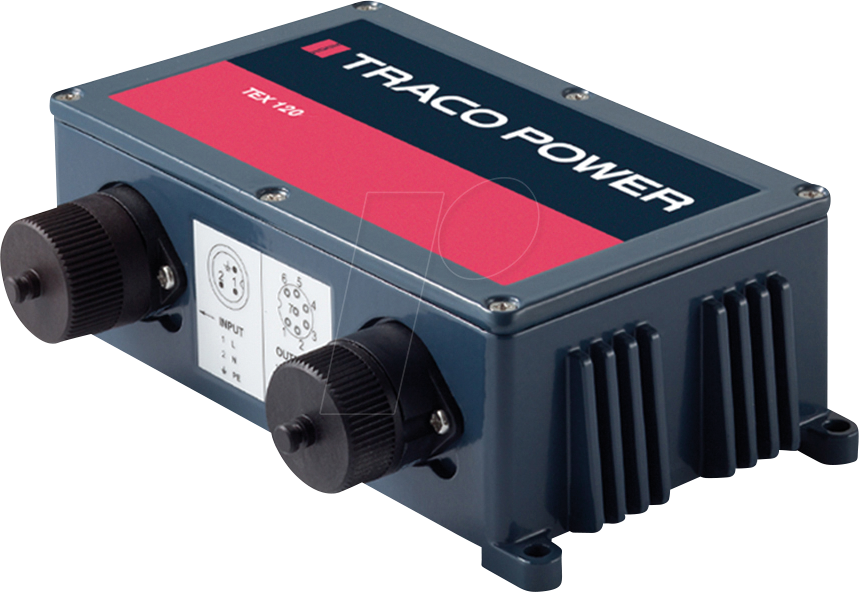 TEX 120-124 - Schaltnetzteil, geschlossen, 120 W, 24 V, 5 A von TRACO