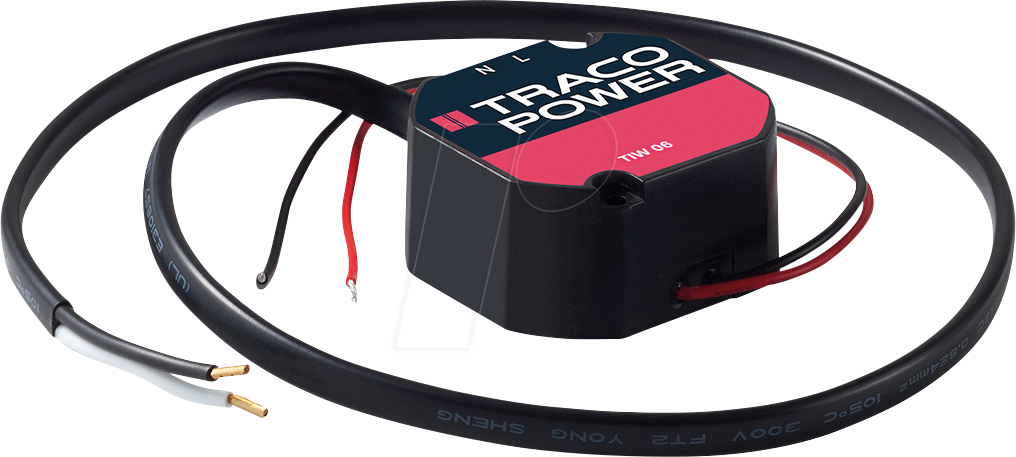 TIW 06-106 - Schaltnetzteil für Unterputz, 6 W, 6 V, 1 A von TRACO