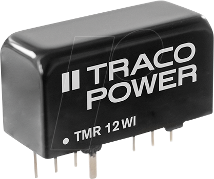 TMR 12-2423WI - DC/DC-Wandler TMR 12WI, 12 W, 9-36/±15 VDC, SIL-8 von TRACO