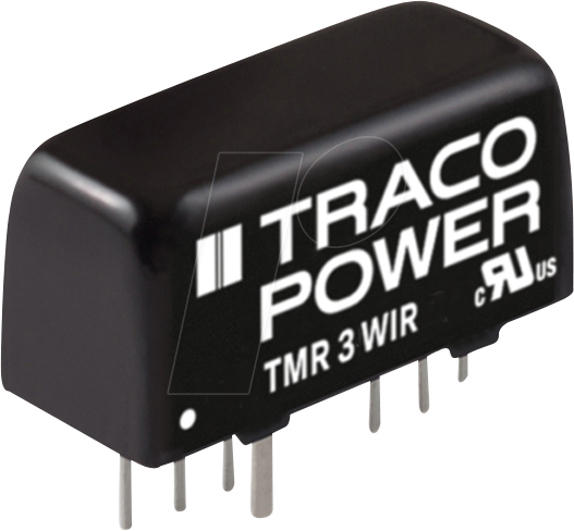 TMR 3-4812WIR - DC/DC-Wandler TMR 3WIR, 3 W, 12 V, 250 mA, SIL von TRACO