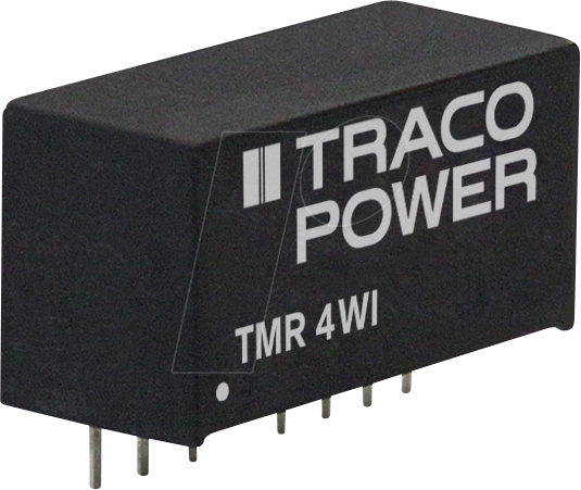 TMR 4-2412WI - DC/DC-Wandler TMR 4WI, 4 W, 9-36/12,0 VDC, SIL-8 von TRACO