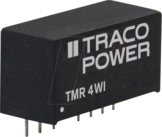 TMR 4-2415WI - DC/DC-Wandler TMR 4WI, 4 W, 9-36/24,0 VDC, SIL-8 von TRACO